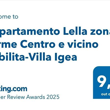 Appartamento Lella Zona Terme Centro E Vicino Habilita-Villa Igea アックイテルメ エクステリア 写真